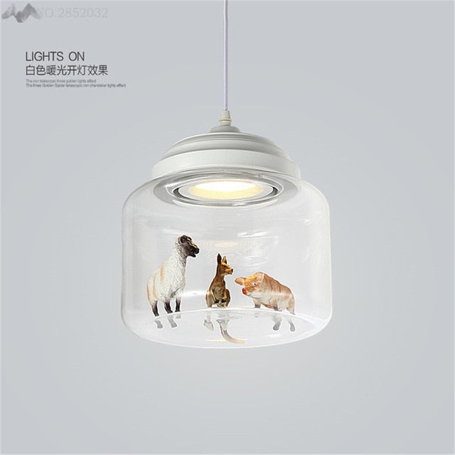 Postmodern Minimalist Animal Bar Lamps