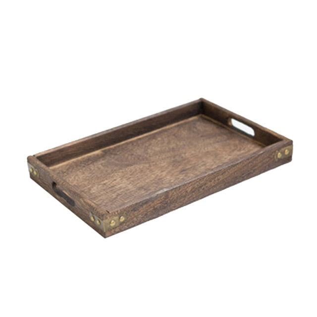 Wooden Breakfast Serving Tray