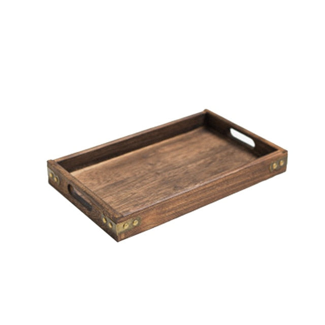Wooden Breakfast Serving Tray